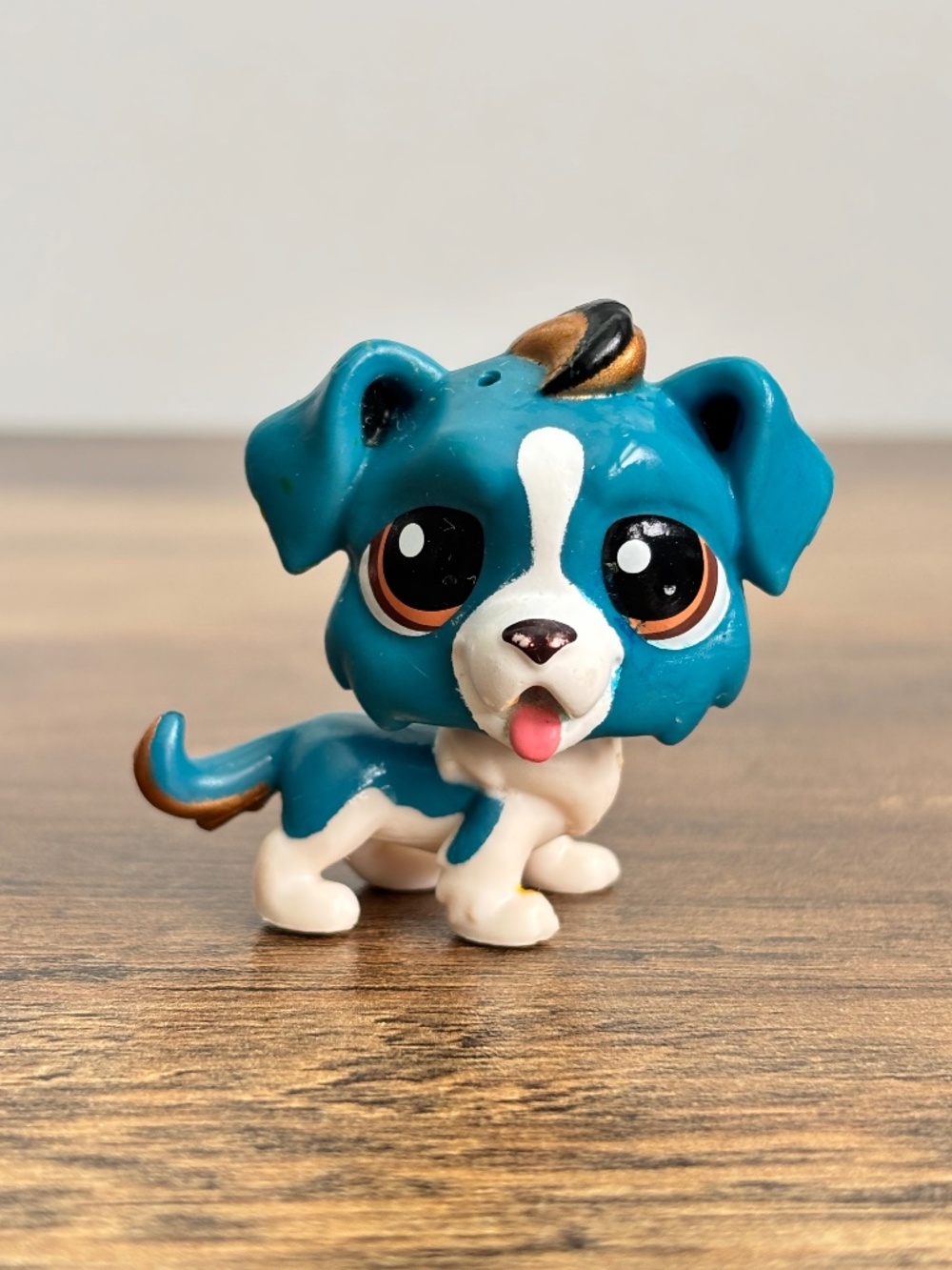 Littlest Pets Shop LPS #310 Redding Salvare Saint Bernard Dog Figure Authentic
